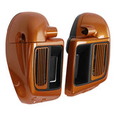 HR3 Amber Whiskey Vented Lower Fairing Kit For Harley Touring Models 2014-2023 (Fits water cooled models)